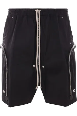 Rick Owens Shorts, Herre, Sort, L, Bomuld, Bauhaus Bela Shorts