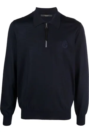 BILLIONAIRE Top, Herre, Blå, S, Uld, Sweatshirts