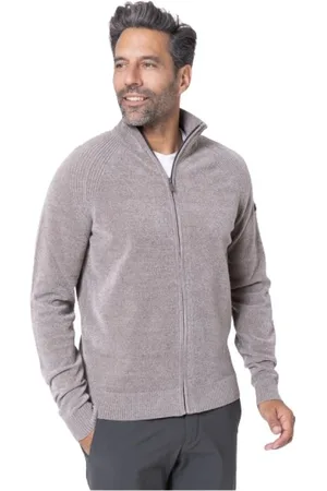 RRD Strik, Herre, Grå, XL, Taupe Zip-Up Vest