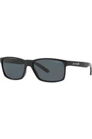 Arnette Tilbehør, Herre, Sort, 59 MM, Sort/Grå Polariserede Solbriller Slickster