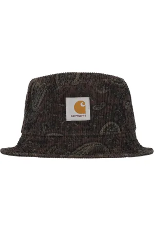 Carhartt Tilbehør, Herre, Brun, L/XL, Bomuld, Paisley Print Bucket Hat