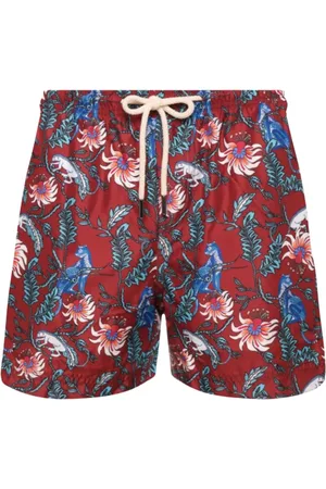 PENINSULA Badetøj, Herre, Rød, 2XL, Uld, Middelhavsstil Badeshorts