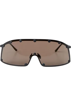 Rick Owens Tilbehør, unisex, Sort, ONE SIZE, Performa Shielding Solbriller