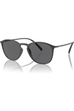 Giorgio Armani Tilbehør, Herre, Grå, 52 MM, Matte Grey Solbriller AR 8186U