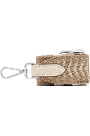 Gianni chiarini Taske, Dame, , ONE SIZE, Uld, Etnisk skulderrem i raffia