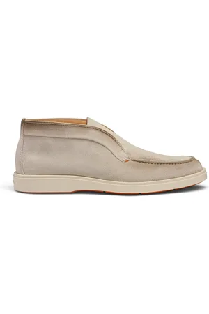 santoni Sko, Herre, , 42 EU, Suede, Suede Desert Boot