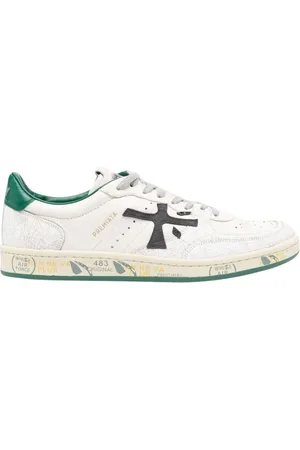 Premiata Sko, Herre, Flerfarvet, 45 EU, Læder, Læder Sneaker