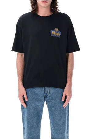 Rhude Top, Herre, Sort, S, Bomuld, Gran Cru T-shirt