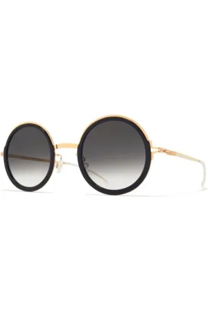 MYKITA Tilbehør, unisex, Gul, 49 MM, Uld, Stilfulde solbriller samling