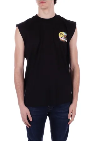 BARROW Top, Herre, Sort, S, Bomuld, Tanktop