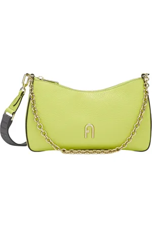 Furla Taske, Dame, Gul, ONE SIZE, Læder, Primula Crossbody Taske