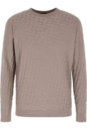 Giorgio Armani Strik, Herre, , 4XL, Uld, Sweatshirts