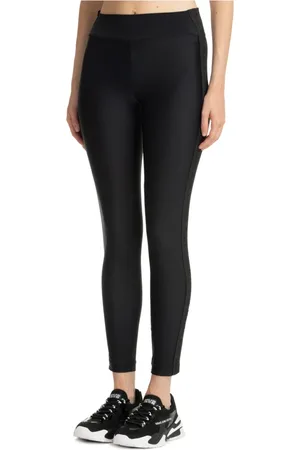 VERSACE Bukser, Dame, Sort, XS, Broderet Logo Legging