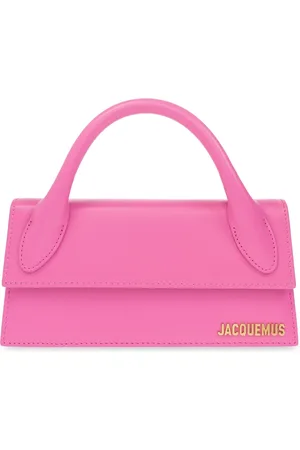 Jacquemus Taske, Dame, Lyserød, ONE SIZE, Uld, ‘Le Chiquito Long’ skuldertaske