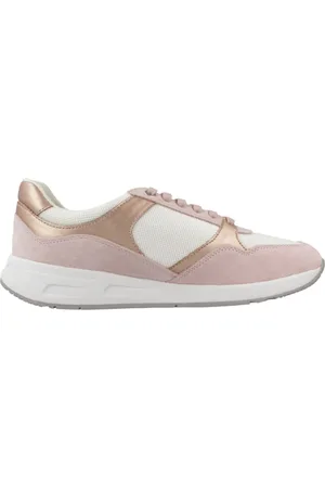 Geox Sko, Dame, Lyserød, 37 EU, Læder, Bulmya Sneakers