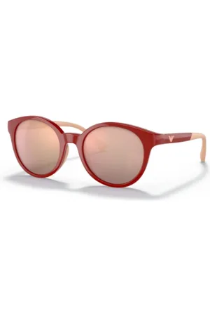 Emporio Armani Tilbehør, unisex, Rød, ONE SIZE, Uld, Stilfulde solbriller samling