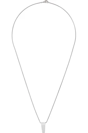 Rick Owens Tilbehør, Dame, Grå, ONE SIZE, Mini Trunk Charm Halskæde