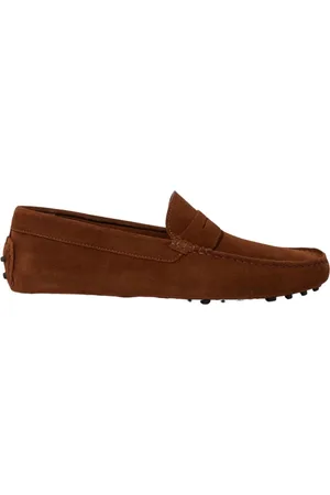 Scarosso Sko, Herre, Brun, 42 EU, Læder, Michael Loafers