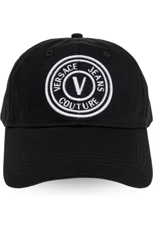 VERSACE Tilbehør, Dame, Sort, ONE SIZE, Bomuld, Kasket