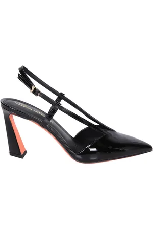 santoni Sko, Dame, Sort, 38 EU, Læder, Sort Pumps