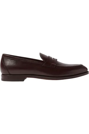 Scarosso Sko, Herre, Brun, 46 EU, Uld, Penny Loafers