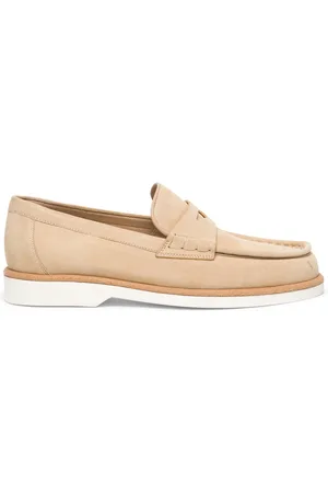 santoni Sko, Dame, Lyserød, 37 1/2 EU, Suede, Dames loafer