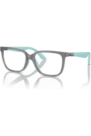 Emporio Armani Tilbehør, unisex, Grå, 49 MM, Uld, Stilfulde Vista Solbriller