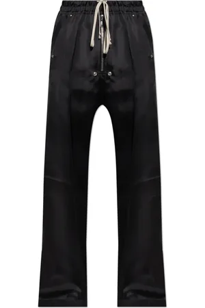 Rick Owens Bukser, Herre, Sort, L, Wide Bella Bukser