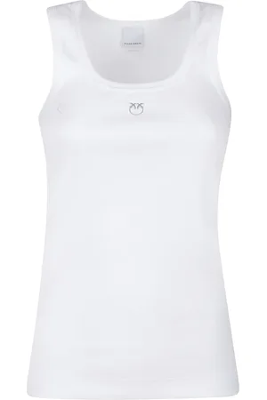 Pinko Top, Dame, Hvid, XS, Tank Top Lommeregner