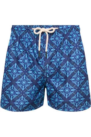 PENINSULA Badetøj, Herre, Blå, XL, Polyester, Middelhavsstil Badebukser
