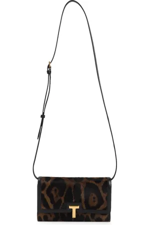 Tom Ford Tilbehør, Dame, Brun, ONE SIZE, Leopard Strop Pung