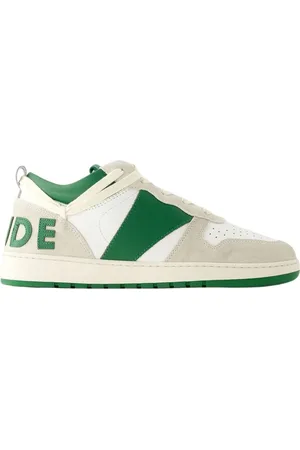 Rhude Sko, Herre, Flerfarvet, 41 EU, Bomuld, Low Leather Sneakers