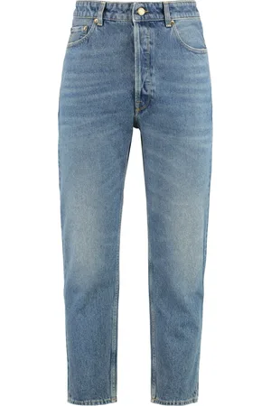 Golden Goose Jeans, Herre, Blå, W33, Bomuld, Happy Slim-fit Jeans