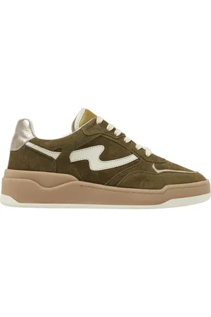 VIA VAI Sko, Dame, Grøn, 37 EU, Læder, Sam Levi Sneakers
