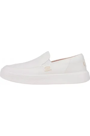 Hey dude Sko, Herre, Hvid, 40 EU, Canvas Slip-On Sko