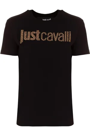 Roberto Cavalli Top, Dame, Sort, XS, T-shirts og Polos