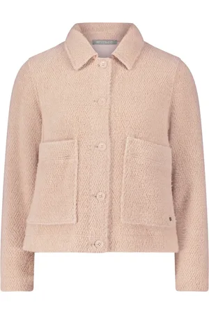 Betty & Co Strik, Dame, , 3XL, Uld, Afslappet jakke med krave
