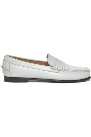 SEBAGO Sko, Dame, Hvid, 38 1/2 EU, Uld, Beefroll Penny Loafers