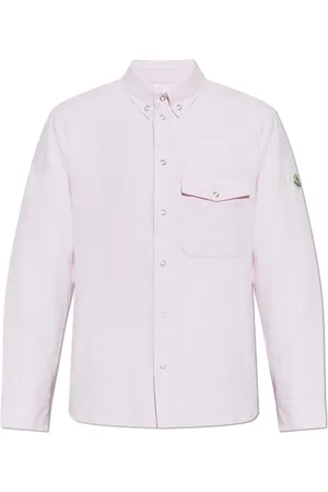 Moncler Skjorte, Herre, Lyserød, M, Bomuld, 7 Frgmt Hiroshi Fujiwara