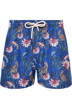 PENINSULA Badetøj, Herre, Blå, L, Uld, Middelhavsstil Badeshorts