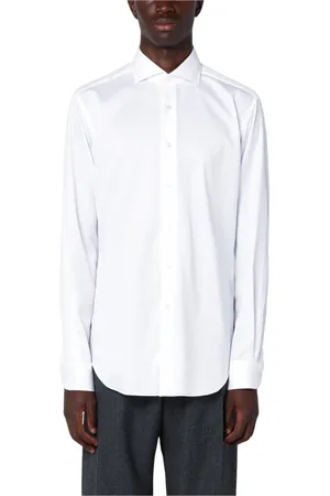 Xacus Skjorte, Herre, Hvid, 5XL, Langærmet Rejse Skjorte