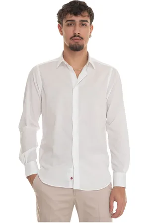 Carrel Skjorte, Herre, Hvid, 3XL, Bomuld, Dress shirt