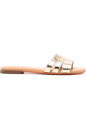 santoni Sko, Dame, , 39 EU, Læder, Ruskindssandaler