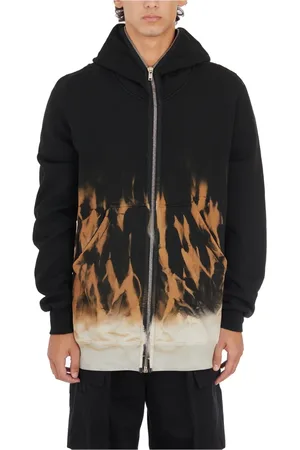 Rick Owens Sweathshirts & Hoodies, Herre, Sort, 2XL, Terra Jumbo Gimp Hoodie