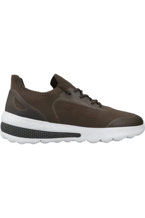 Geox Sko, Herre, Grøn, 42 EU, Uld, Stilfulde Herre Sneakers