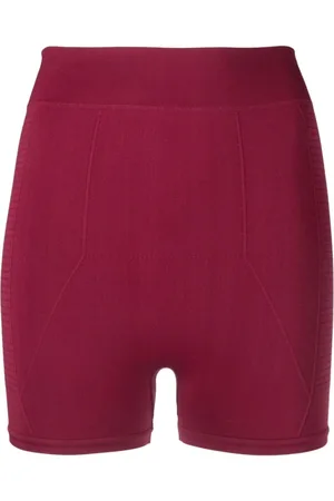 Rick Owens Shorts, Dame, Lyserød, S, Uld, Fuchsia High-Waisted Shorts