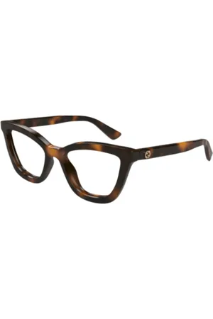 Gucci Tilbehør, unisex, Flerfarvet, ONE SIZE, Uld, Stilfulde ovale solbriller