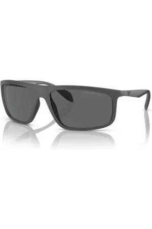 Emporio Armani Tilbehør, unisex, Sort, 64 MM, Uld, Stilfulde solbriller til et trendy look