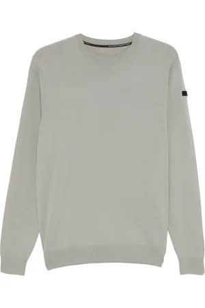 RRD Strik, Herre, Grå, XL, Grøn Sweater