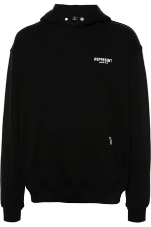 Represent Sweathshirts & Hoodies, Herre, Sort, XL, Bomuld, Owners Club Hoodie